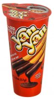 Meiji Yan Yan Creamy Chocolate Flavoured Dip Biscuit Snack 50gm